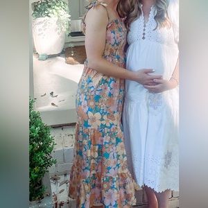 Floral midi sundress